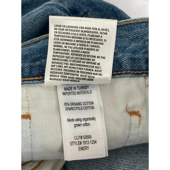 Citizens of Humanity Emery Jeans Women’s Size 26 Relaxed Straight Distressed - Picture 14 of 14